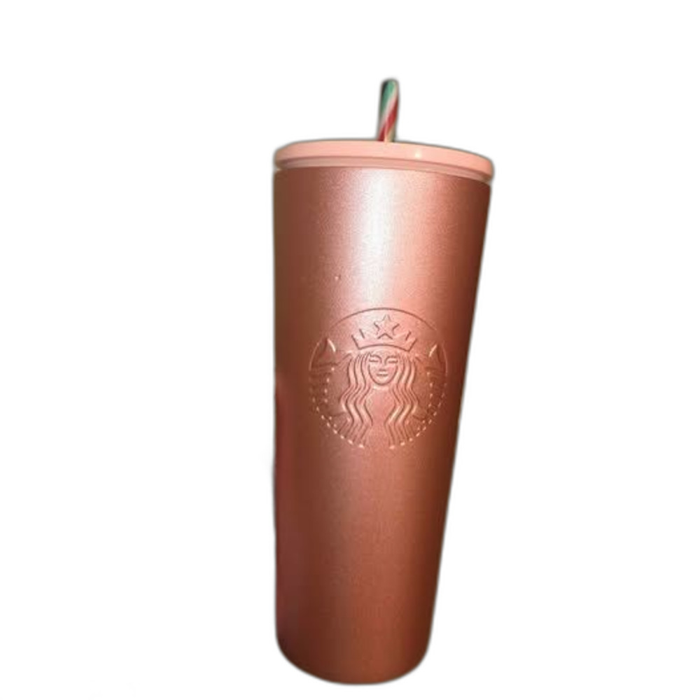 Starbucks Rose Gold Tumbler